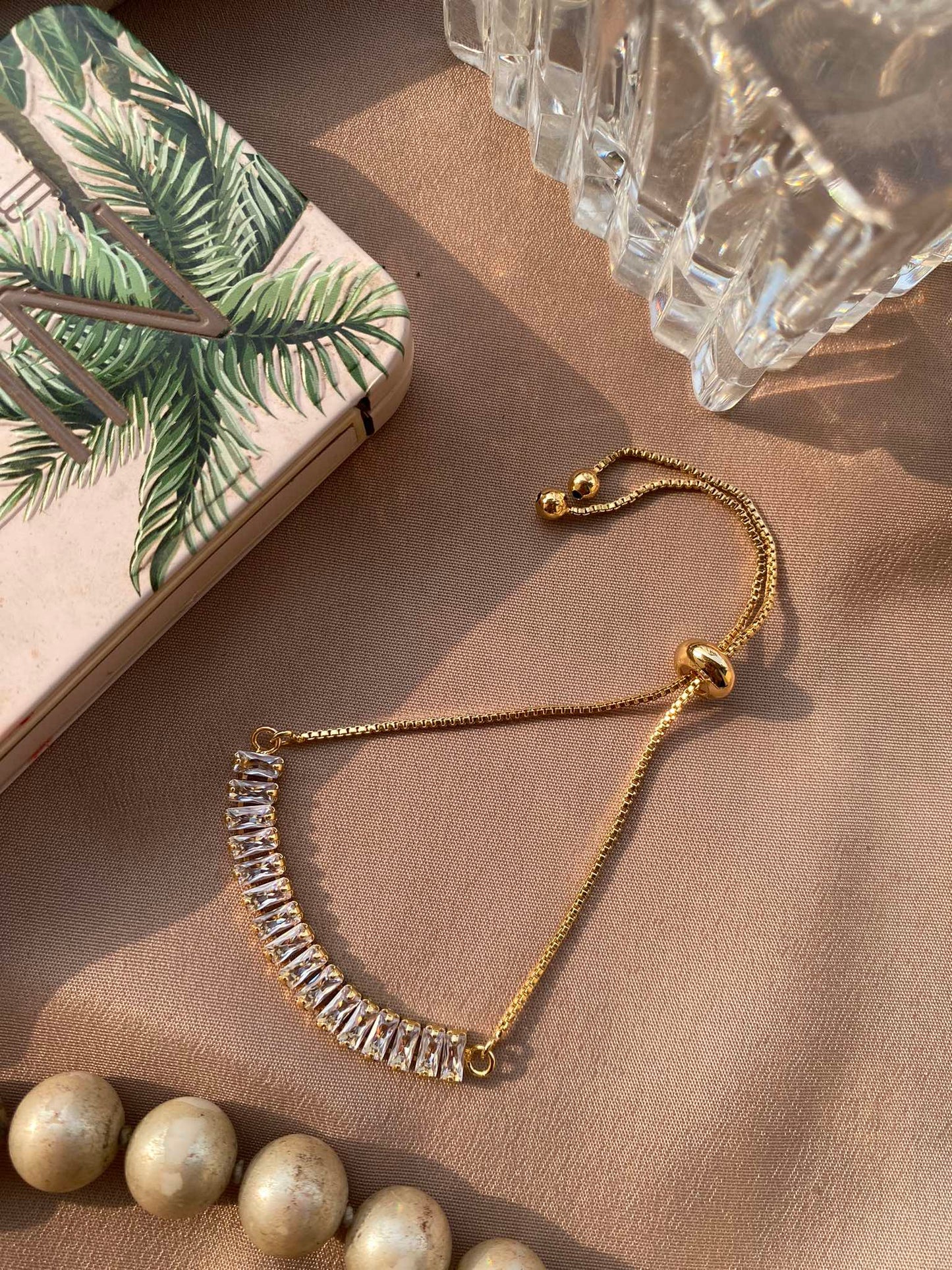 Eternal Sparkle: The Adjustable CZ Bracelet